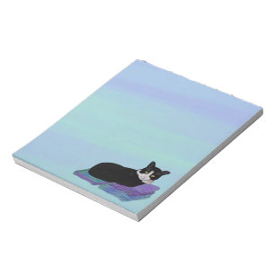 Tuxedo Cat Nap-laptops Notitieblok