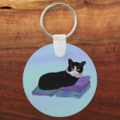 Tuxedo Cat Nap Sleutelhangers (Voorkant)