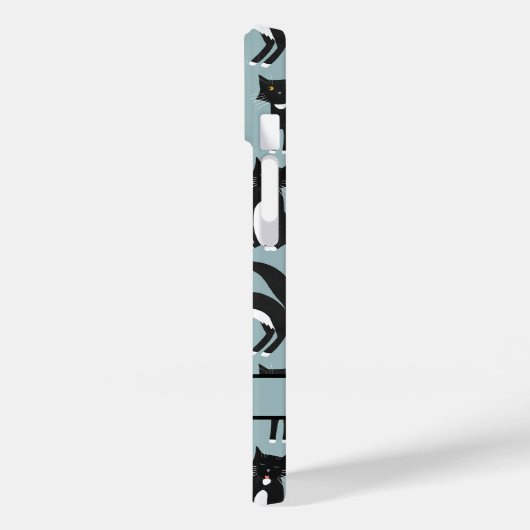 Tuxedo Cat op maat Case-Mate iPhone Case (Achterkant / Links)