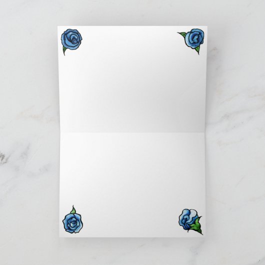 Tuxedo Cat Spring Art Kaart (Binnen)