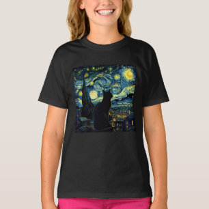 Tuxedo Cat Sterrennacht Tuxedo Cat Owner T-shirt