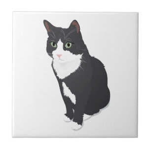 Tuxedo Cat Tegeltje