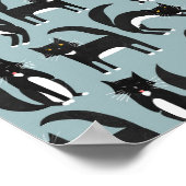 Tuxedo Cats Poster (Hoek)