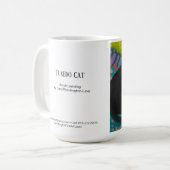 Tuxedo Chat 15 oz Mug (Devant gauche)