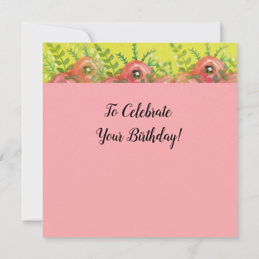 Tuxedo Chat avec carte d'anniversaire plat à couro (Dos)