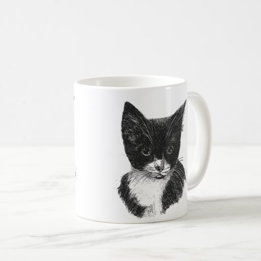 Tuxedo Chat Mug (Devant droit)