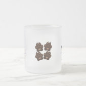 Tuxedo Chat Mug florale - Pâtes silencieuses, Amou (Centre)