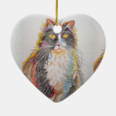 Tuxedo Chat Noir Aimer Vous Femmes Nom Décoration (Dos)