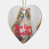 Tuxedo Chat Noir Aimer Vous Femmes Nom Décoration (Gauche)