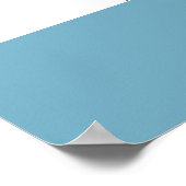 Tuxedo Chat Noir Blanc Chats Bleu Poster (Coin)