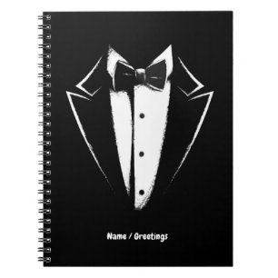 Tuxedo Classic Party Funny Concert Festival Design Notitieboek