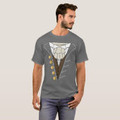 Tuxedo Cravat Original T-Shirt Grey (Voorkant volledig)
