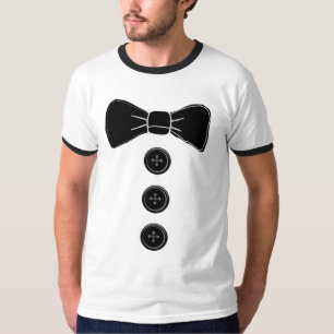 Tuxedo cravate de Bow T-shirts Drôle Hommes