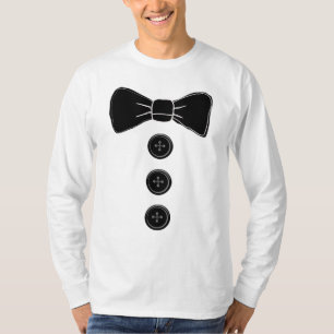 Tuxedo cravate de Bow T-shirts Drôle Hommes
