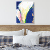 Tuxedo Cuff White Calla Lilies Toile Imprimer (Insitu(Chambre))