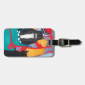 Tuxedo Fun House Fat Cat Bagagelabel (Voorkant horizontaal)