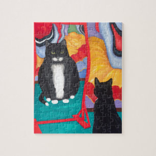 Tuxedo Fun House Fat Cat Legpuzzel