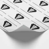 Tuxedo, gefeliciteerd cadeaupapier (Hoek)