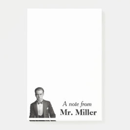  Tuxedo Gent - Aangepast Post-it® Notes