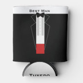 Tuxedo Getuige Bachelorfeest Trouw Kan Koeler (Voorkant)