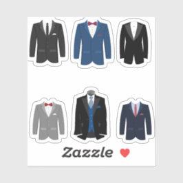 Tuxedo Jacket Stickers