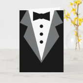 Tuxedo Kaart (Gele Bloem)