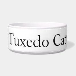 Tuxedo Kat Bowl Voerbakje