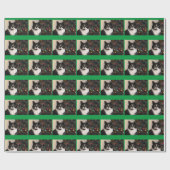 Tuxedo-kat Cadeaupapier (Vlak)