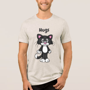 Tuxedo kat knuffel T-shirt