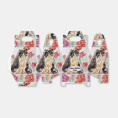 Tuxedo Kat Zwart Wit Katten Leuke Meisjes Favor Bo Bedankdoosjes (Uitgevouwen)