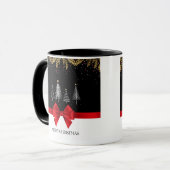 Tuxedo Kerstmis Mok (Voorkant links)