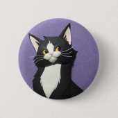 Tuxedo Kitten Button (Voorkant)