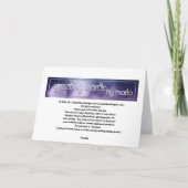 Tuxedo Kitten :: Carte de voeux Bon thanksgiving (Dos)