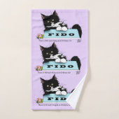 Tuxedo Kitten Chien's Bowl (Serviette à main)