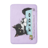 Tuxedo Kitten Hondenkom Badmat (Voorkant Verticaal)