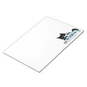 Tuxedo Kitten Hondenkom Notitieblok (Schuin)