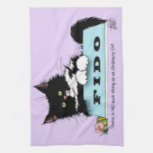 Tuxedo Kitten Hondenkom Theedoek (Verticaal)