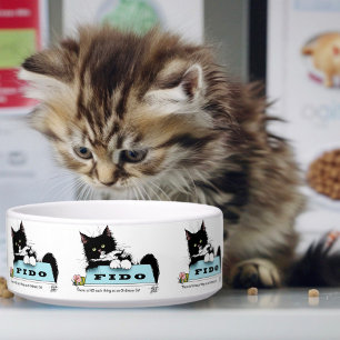 Tuxedo Kitten Hondenkom Voerbakje