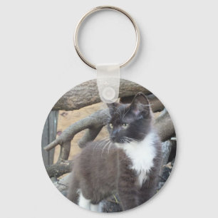 Tuxedo Kitten Sleutelhanger