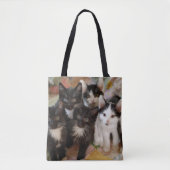 Tuxedo Kittens Tote Bag (Voorkant)