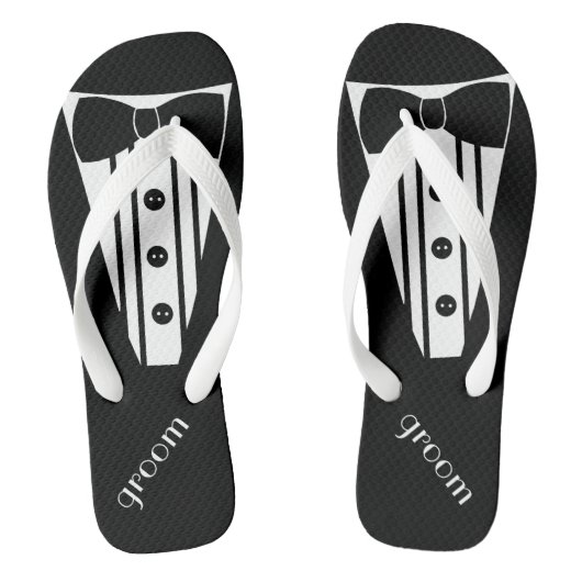 Tuxedo-kleur aanpassen teenslippers (Voetbed)