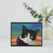 Tuxedo les cartes postales de chat (Debout devant)