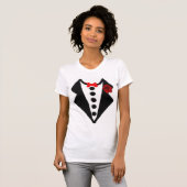 Tuxedo LoveBlush T-shirt (Voorkant volledig)