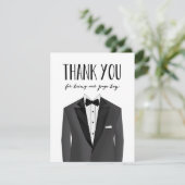 Tuxedo Merci Page Boy| Groomsman (Debout devant)