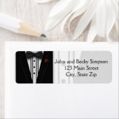 Tuxedo met Bow Stropdas Monogram Etiket (Insitu)