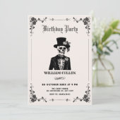 Tuxedo met doodshoofd kaart (Staand voorkant)