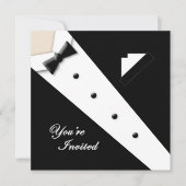 TUXEDO MULTI BUT INVITATION - (Devant)