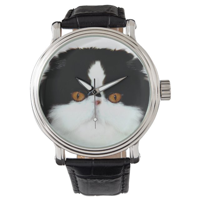 Tuxedo Perzisch gezicht Horloge (Voorkant)