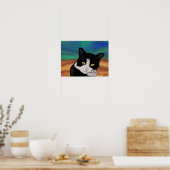 Tuxedo-Poster Poster (Keuken)
