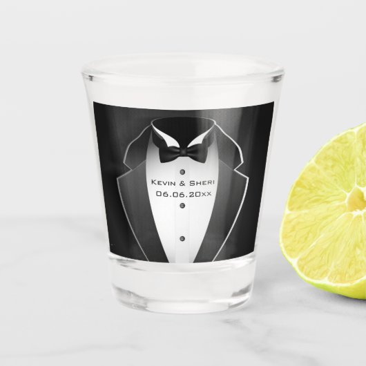 Tuxedo Shot Glas (Voorkant)